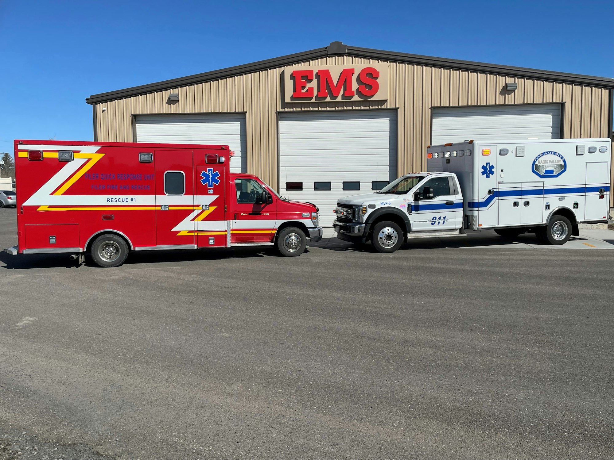 Filer Fire and Rescue Quick Response Unit